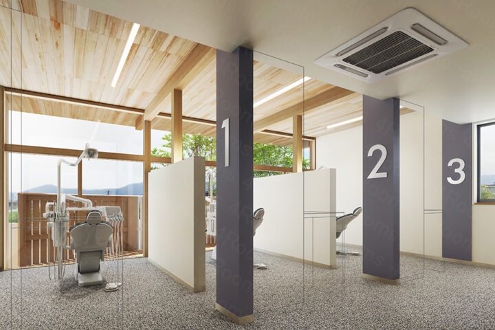 デンタルクリニック_建築・CGパース